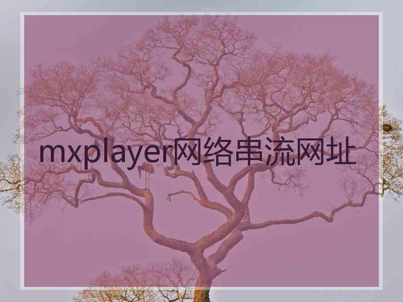 mxplayer网络串流网址